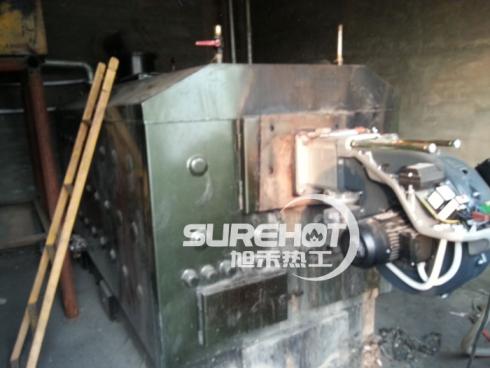 任丘某酒廠 沼氣燃燒器 試驗(yàn)現(xiàn)場(chǎng)1